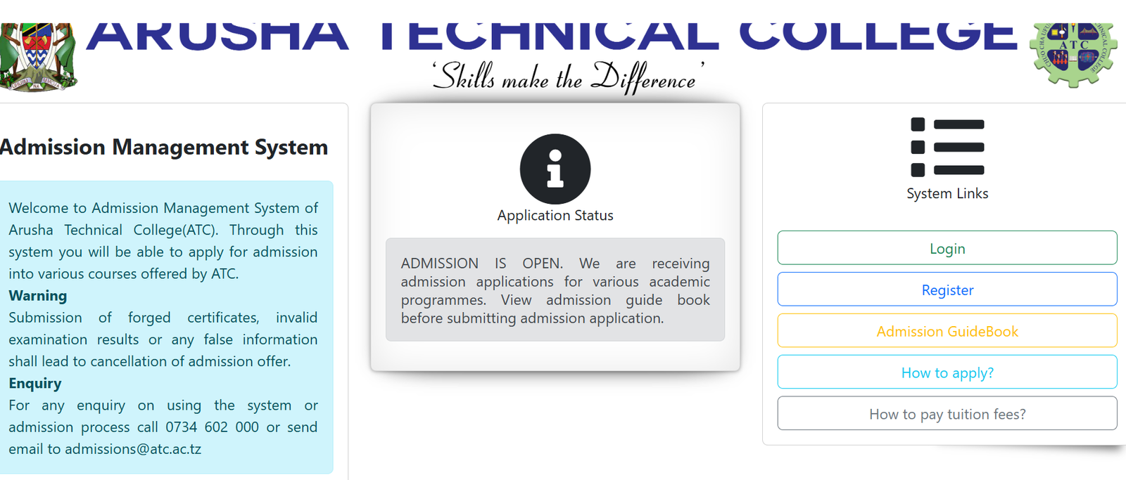 Atc Sms Login Atc Sms Guide for Students