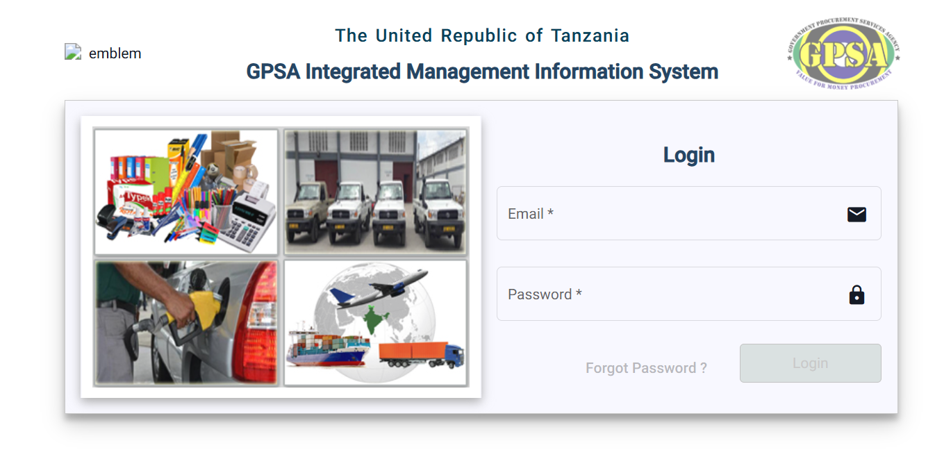 Welcome to our comprehensive guide on the GPSA Login portal, an essential online service provided by the Government Procurement Services Agency (GPSA) of Tanzania. This portal, known as the GPSA Integrated Management Information System (GIMIS), plays a crucial role in facilitating procurement processes, enhancing transparency, and streamlining services for suppliers, contractors, and other stakeholders. In this guide, we’ll walk you through each step involved in accessing the portal, discuss the main features, and explain why this system is important for users in Tanzania. What is the GPSA Integrated Management Information System (GIMIS)? The Government Procurement Services Agency (GPSA) is an organization within Tanzania focused on managing and facilitating government procurement and supply processes. The GPSA Integrated Management Information System (GIMIS) is an advanced digital platform that allows registered users to log in and access a variety of procurement services, including submitting tenders, tracking procurement processes, and managing supplier profiles. Key Features and Benefits of GIMIS Streamlined Procurement Process Through GIMIS, suppliers and contractors can access procurement information and services from anywhere, significantly reducing time spent on paperwork and improving efficiency. Enhanced Transparency and Accountability The GIMIS platform enhances transparency in procurement processes by providing an open and accessible space for suppliers to engage with GPSA directly, ensuring that all processes are traceable and monitored. User-Friendly Interface The login portal is designed with a straightforward, user-friendly interface that simplifies navigation for all users, whether they are new to the system or seasoned contractors. Accessible Support and Guidance Users who need assistance or guidance can find resources and help directly through the platform, ensuring that issues are resolved swiftly, and procurement processes continue smoothly. Step-by-Step Guide to Accessing the GPSA Login Portal To access the GPSA portal, you will need to follow a series of simple steps to log in and manage your procurement-related activities: 1. Visit the Official GPSA Login Portal Start by navigating to the official GPSA Login page. For direct access, use the following URL: https://gimis.gpsa.go.tz/login. This link takes you directly to the GPSA Integrated Management Information System. 2. Enter Your Email Address On the login page, you will see a field labeled “Email.” Enter the email address associated with your GPSA account. This email serves as your unique identifier within the system. 3. Provide Your Password Next, in the “Password” field, enter the password you selected when registering for the GPSA portal. Make sure your password is entered correctly, as passwords are case-sensitive and need to match the one used at sign-up. 4. Click ‘Login’ After entering your email and password, click on the “Login” button. If your login credentials are correct, you will be directed to your dashboard, where you can access various services related to procurement and supply. 5. Forgot Password? Resetting Your Login Information If you’ve forgotten your password, click on the “Forgot Password?” link. Follow the instructions provided to reset your password by verifying your email and creating a new password. This process ensures secure access to your account even if you’ve lost your original login details. Eligibility and Requirements for Accessing GIMIS The GPSA Login portal is primarily intended for individuals or entities involved in procurement activities with the Tanzanian government. This includes suppliers, contractors, and stakeholders in the supply chain who meet the following eligibility requirements: Official Registration: All users must be officially registered with GPSA to access the system. Valid Email Address: A unique, valid email address is required to serve as the main identifier for login. Strong Password: Users should create a strong password during registration, which is needed for login and account security. By meeting these eligibility criteria, users can take full advantage of the system’s resources and maintain compliance with procurement regulations in Tanzania. Why Use the GPSA Integrated Management Information System? The GIMIS platform is designed to improve efficiency and transparency within the Tanzanian procurement sector. Here are some of the most compelling reasons to use this system: Ensures Compliance with Government Standards By using GIMIS, contractors and suppliers ensure they are in line with GPSA’s regulations and standards, which can increase the likelihood of contract awards. Saves Time and Resources Traditional procurement methods can be time-consuming and labor-intensive. GIMIS digitizes and simplifies this process, saving both time and resources for users. Security and Confidentiality Managed by the eGA (e-Government Agency), GIMIS upholds strict security protocols, ensuring that users' data remains confidential and secure. Accessible from Anywhere GIMIS is accessible online, which means users can manage their procurement processes from anywhere with an internet connection, eliminating the need for in-person visits. Official Information and System Management The GPSA Integrated Management Information System is developed and managed by Tanzania’s e-Government Agency (eGA). This collaboration between GPSA and eGA ensures that the system meets high standards of security, efficiency, and transparency. Each element of the portal is designed to align with Tanzania’s broader goals of modernizing public services and making government operations more accessible to citizens and businesses. Website Highlights and Important Details Official Website: https://gimis.gpsa.go.tz/login Affiliated Agencies: The platform is managed by GPSA with technical support from eGA. Security and Privacy: Developed with strong security measures to protect user data and maintain confidentiality. Copyright: The platform is © 2024 by the Government Procurement Services Agency, Tanzania. Conclusion The GPSA Login portal is a vital tool for anyone involved in procurement processes with the Tanzanian government. Through its user-friendly platform and transparent processes, it empowers users to manage their interactions with GPSA efficiently. By following the steps outlined in this guide, users can easily access the portal and make the most of its robust features. Whether you’re a seasoned contractor or new to government procurement, GIMIS provides the necessary tools and resources to help you succeed.