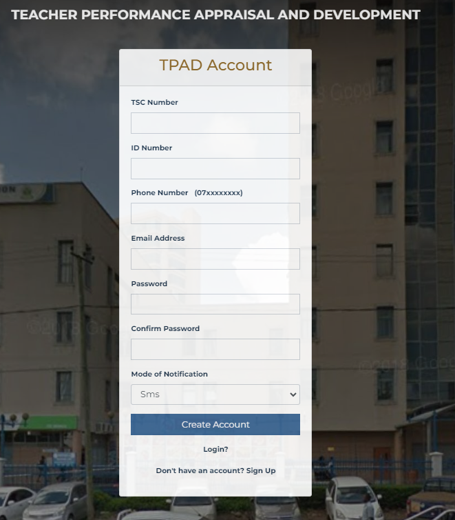 How to Open/Create a New TPAD2 Account for Teachers