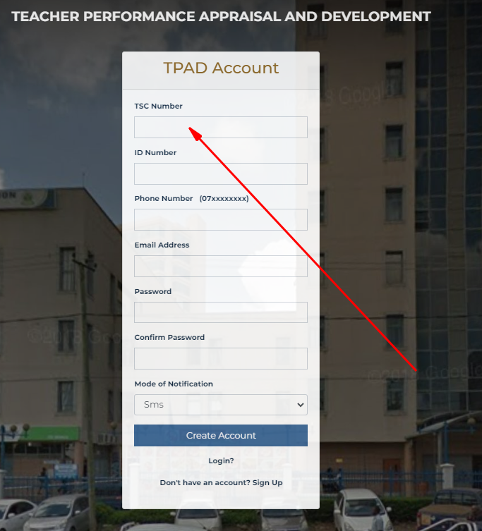 How to Create a New Account on the tPad Portal