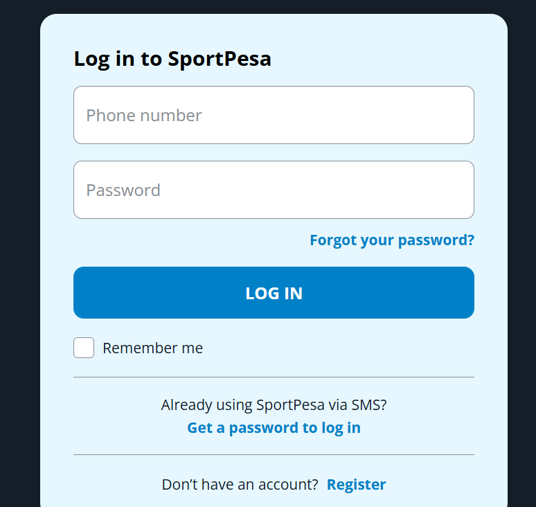 Sportpesa Login Spotpesa guide: Quick steps to log in, reset password, and create an account on SportPesa. Visit the official page for easy access.