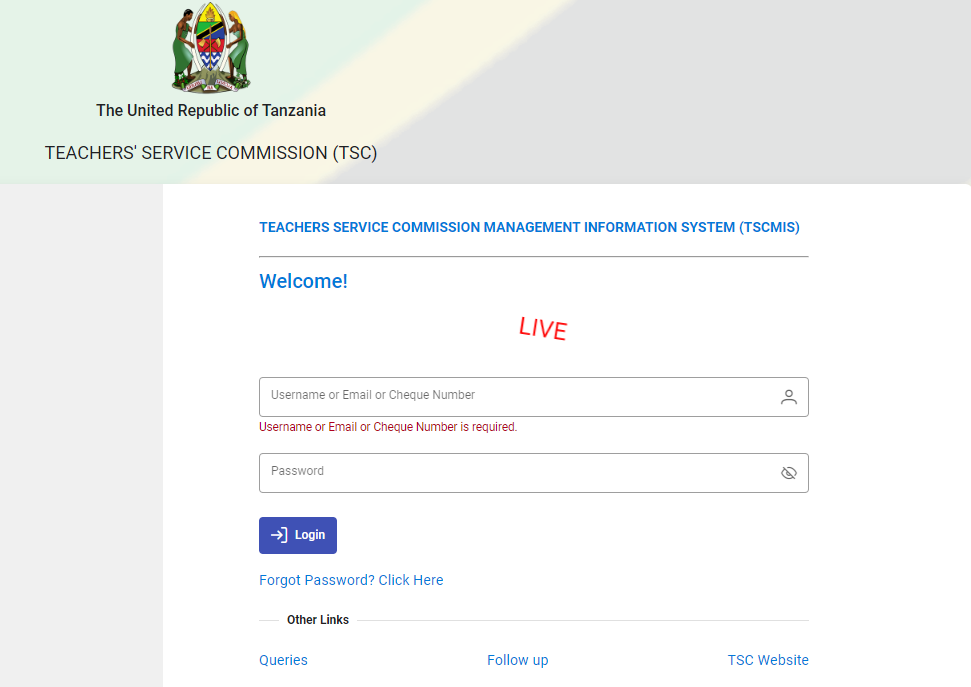 Comprehensive TSCMIS Login & Registration Steps