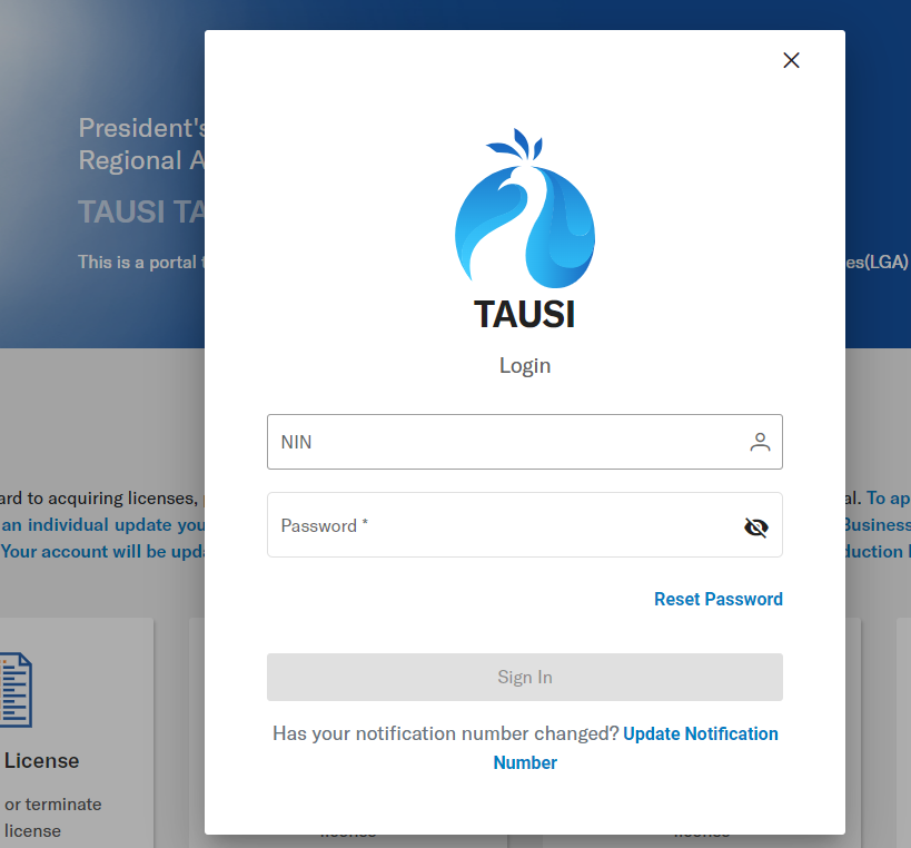 Tausi Portal Login & Account Setup Explained