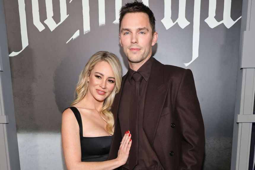 Bryana Holly & Nicholas Hoult Rare Red Carpet Moment