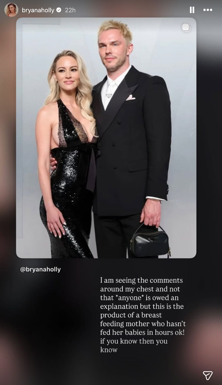 Nicholas Hoult & Bryana Holly Oscars 2026 Moment